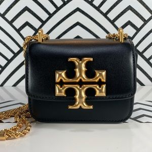 Tory Burch Eleanor Mini Crossbody in Black